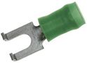 TERMINAL, SPADE/FORK, #6, CRIMP, BLUE 2-320861-1