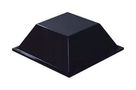 BUMPER / FEET, SQUARE/BLACK/20.5 X 7.5MM MP2205-BK1-36