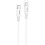 Foneng X106 60W USB-C to USB-C cable, 1.2m (white), Foneng X106 C-C