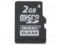 Memory card; industrial; microSD,MLC; 2GB; 0÷70°C GOODRAM INDUSTRIAL SDU2GCMGRB