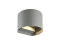 Outdoor wall mounted luminaire LED 2x3W, 3000K, IP54, gray, CILINDER, LED line LITE 475534 5907777475534