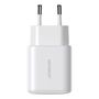 Joyroom JR-TCF20 network charger with C-Lightning 20W 1m cable (white), Joyroom JR-TCF20c