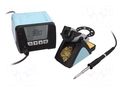 Station: soldering; Station power: 150W; Power: 120W; 50÷550°C; ESD WELLER WEL.WT1010HSET