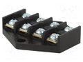 Connector: terminal block; 16A; 450V; screw terminal; black PLASTROL SI-ZPT4-2.5