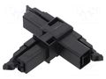 Transition: T adapter; male,female x2; 890; 16A; 250V; ways: 2; T WAGO 890-1615