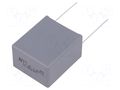Capacitor: polypropylene; R75; 4.7uF; Uoper: 400VDC; 220VAC; THT KEMET R75MR44704030J
