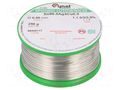 Tin; lead free; Sn96,5Ag3Cu0,5; 500um; 250g; reel; 217÷220°C; 3% CYNEL SAC305-0.5/0.25