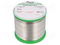 Tin; lead free; Sn96,5Ag3Cu0,5; 1.5mm; 500g; reel; 217÷219°C; 3% CYNEL SAC305-1.5/0.5