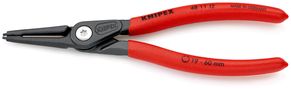 KNIPEX 48 11 J2 Precision Circlip Pliers for internal circlips in bore holes covered with non-slip plastic grey atramentized 180 mm 48 11 J2 4003773048534