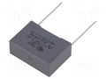 Capacitor: polypropylene; X1; R47 X1; 150nF; 1000VDC; 440VAC; THT KEMET R474N315050A1K