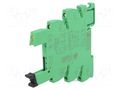 Socket; PIN: 5; for DIN rail mounting; -40÷60°C; 6.2x80x94mm PHOENIX CONTACT PLC-BSC-24DC/21