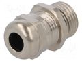 Cable gland; with long thread; M16; 1.5; IP68; brass; 10bar HUMMEL HUMMEL-1609160030