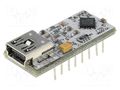 Module: USB; I2C; DIP16,USB B mini; 3.4Mbps FTDI UMFT201XA-01