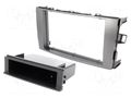 Radio frame; Toyota; 2 DIN; anthracite ACV RAM-40.206