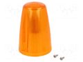 Cloche; orange; X125; IP65; Ø98x167mm MOFLASH SIGNALLING 50019