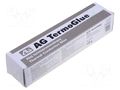 Heat transfer glue; white; Termoglue; 1W/mK; -60÷180°C,max.200°C AG TERMOPASTY TERMOGLUE-120