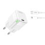 Wall charger XO CE06, 30W, USB-C, with cable Lightning, XO CE06 L