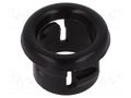 Grommet; Ømount.hole: 7.1mm; Øhole: 5.8mm; black KSS WIRING SB-7S