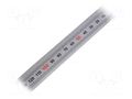 Ruler; figures horizontally arranged,R,self-adhesive; W: 11mm ELESA+GANTER GN711-KUS-1000-W-R