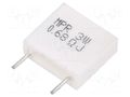 Resistor: wire-wound; THT; 680mΩ; 3W; ±5%; Metal Plate; 14x13x5.5mm SR PASSIVES MPR3W-0R68