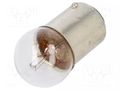 Filament lamp: bayonet; BA15D; 24VDC; Bulb: spherical; 5W; Ø: 15mm BRIGHTMASTER LAMP-BA15D/24