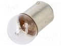Filament lamp: bayonet; BA15D; 24VDC; Bulb: spherical; 5W; Ø: 15mm BRIGHTMASTER LAMP-BA15D/24