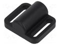 Locator; for spring latches; W: 38mm; zinc alloy; Øhole: 8mm ELESA+GANTER GN416.1-8-38