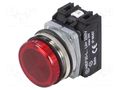 Control lamp; 30mm; NEF30; -15÷30°C; Illumin: LED,filament lamp PROMET NEF30-LPC220