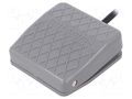 Switch: foot; Stabl.pos: 1; SPDT; 10A/250VAC; IP50; Leads: cables HIGHLY ELECTRIC EFS-D