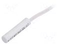 Reed switch; Pswitch: 10W; Ø5.8x25.5mm; Connection: cables; 0.5A MEDER MK03-1A66B-500W