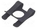 Circlip for shafts; spring steel; BN 13193; 6mm BOSSARD B6/BN13193