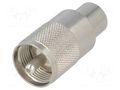 Connector: UHF (PL-259); plug; male; straight; RG213; for cable TELEGÄRTNER J01040A0602