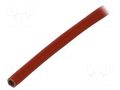 Insulating tube; fiberglass; brick red; -60÷250°C; Øint: 3mm FAVIER SCS4KV-3.0-RB-200