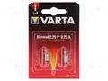 Filament lamp: miniature; E10/13; 2.25V; 250mA; 2pcs; blister VARTA LAMP-742