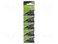 Battery: lithium; CR1216,coin; 3V; 25mAh; non-rechargeable; 5pcs. GP BAT-CR1216/GP-B5