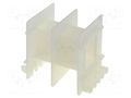 Coil former: without pins; plastic; Poles number: 2; B: 29.1mm WEISSER WE-2166-2S