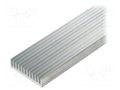 Heatsink: extruded; grilled; aluminium; L: 1000mm; W: 59.69mm; raw FISCHER ELEKTRONIK SK630/1000/AL
