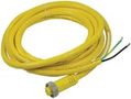 SINGLE-ENDED CORDSET, 3P, FEMALE, 600V 13A, 12FT 103000A01F1202