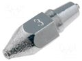 Nozzle: desoldering; 1.2x2.5mm WELLER WEL.DX113HM