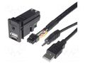 USB/AUX adapter; Subaru,Toyota PER.PIC. USB.TOYOTA.02