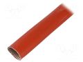 Insulating tube; fiberglass; brick red; -60÷250°C; Øint: 18mm FAVIER SCS4KV-18.0-RB-5