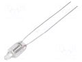 Filament lamp: neon; bright orange; 95VAC; 135VDC; 0.9mA; Ø: 5mm BRIGHTMASTER NEON-4