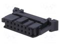 Connector: IDC; plug; female; PIN: 14; IDC; for ribbon cable; 2.54mm NINIGI AWP-14ZZ