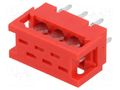 Connector: wire-board; adapter; PIN: 6; 1.5A; IDC,THT; 2x3; 30mΩ CONNFLY DS1015-02-06R6