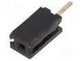 Connector: pin strips; socket; female; PIN: 1; straight; 1A; THT CONNFLY DS1065-01-1X1S8BV
