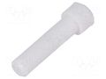 Sealing pin; male/female; white; DT,DTP; Size: 12,16 DEUTSCH 114017