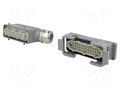 Connector: HDC; male + female; 16A; 500V; Han Kit; PIN: 24; 24+PE HARTING 10330240000
