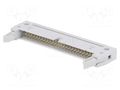 Connector: IDC; plug; male; PIN: 50; 3A; 125V; IDC; for ribbon cable CONNFLY AWHP-50P