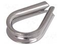 Thimble for rope; FC/FD/FL/FP PIZZATO ELETTRICA VFC870