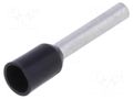 Tip: bootlace ferrule; insulated; copper; 1.5mm2; 12mm; tinned NINIGI TUL-RI-01512